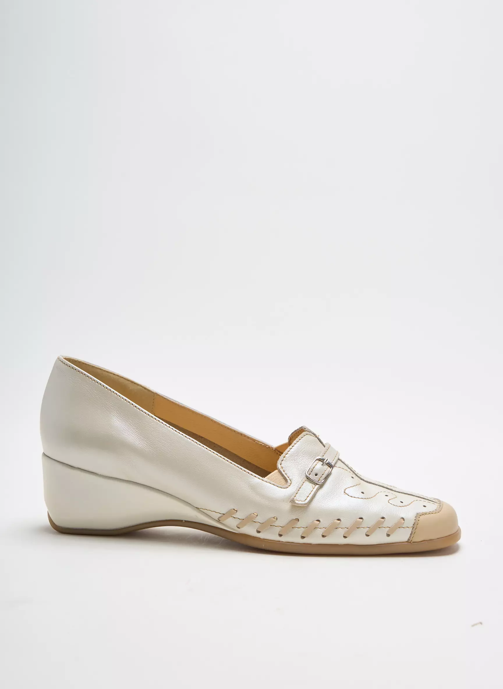 Ombelle Mocassins Femme couleur beige