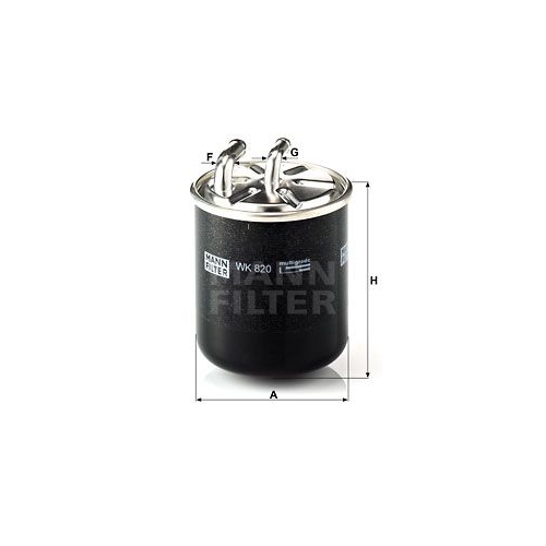 WK820 KS-FILTER MANN - ATU