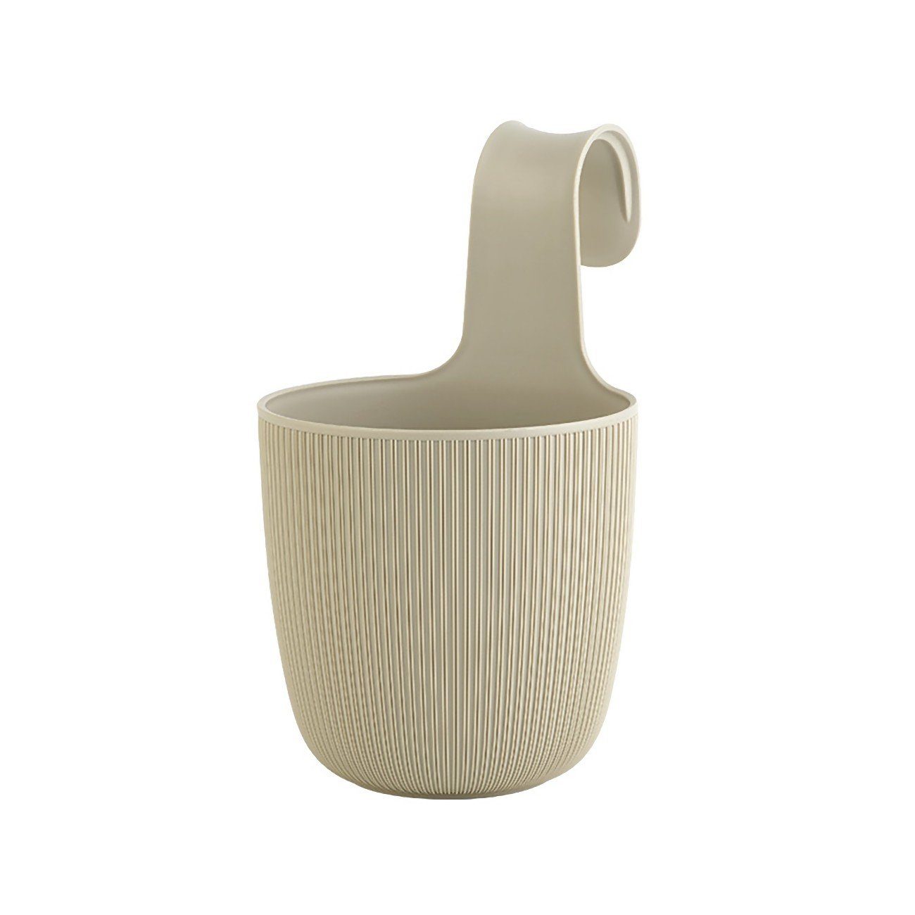 Engelland Blumentopf Blumentopf zum Hängen (Vorteils-Set, 1 St., Fassungsvermögen 2,3 Liter), UV-Beständig, Frostbeständig, Drainagesystem, ideal für Geländer/Zäune