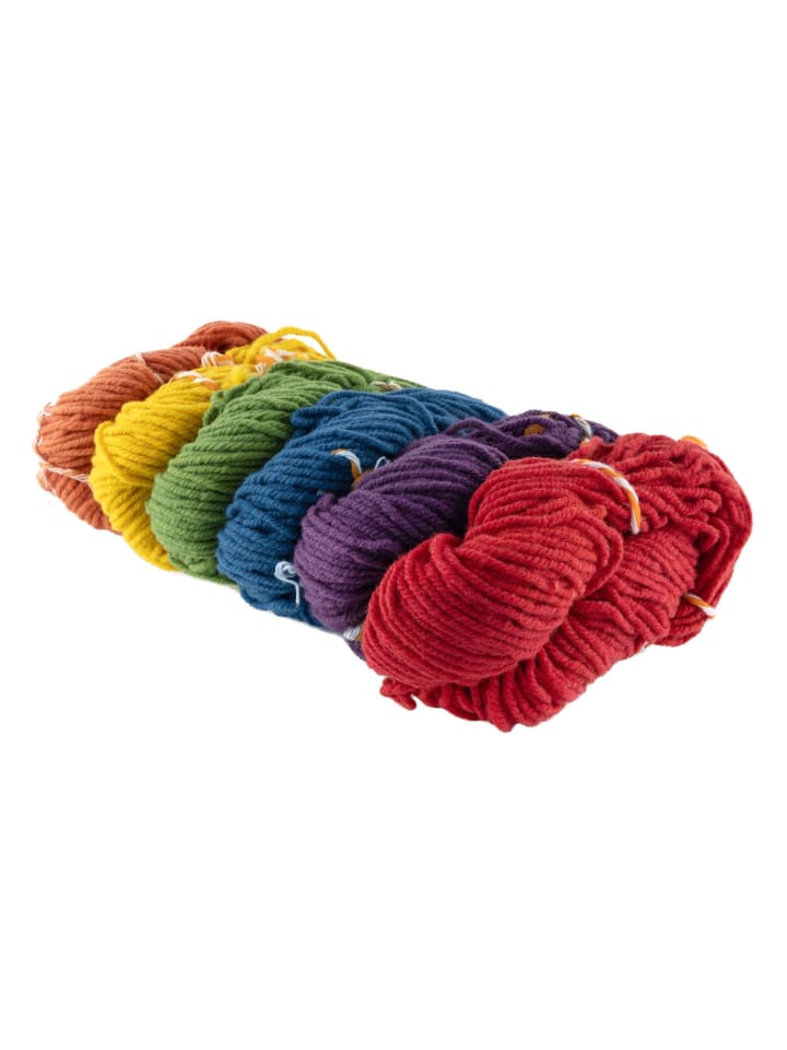 Wollmanufaktur Filges Strickwolle in kräftigen Farben 6x50g in bunt günstig kaufen onesize