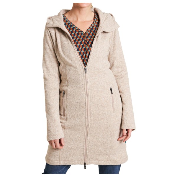 Tranquillo - Women's Fleece-Jacke mit Kapuze - Mantel