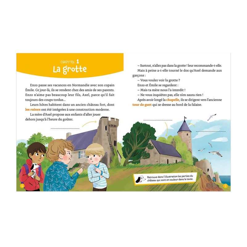 Livre Mon roman énigme, mes première enquêtes - Auzou