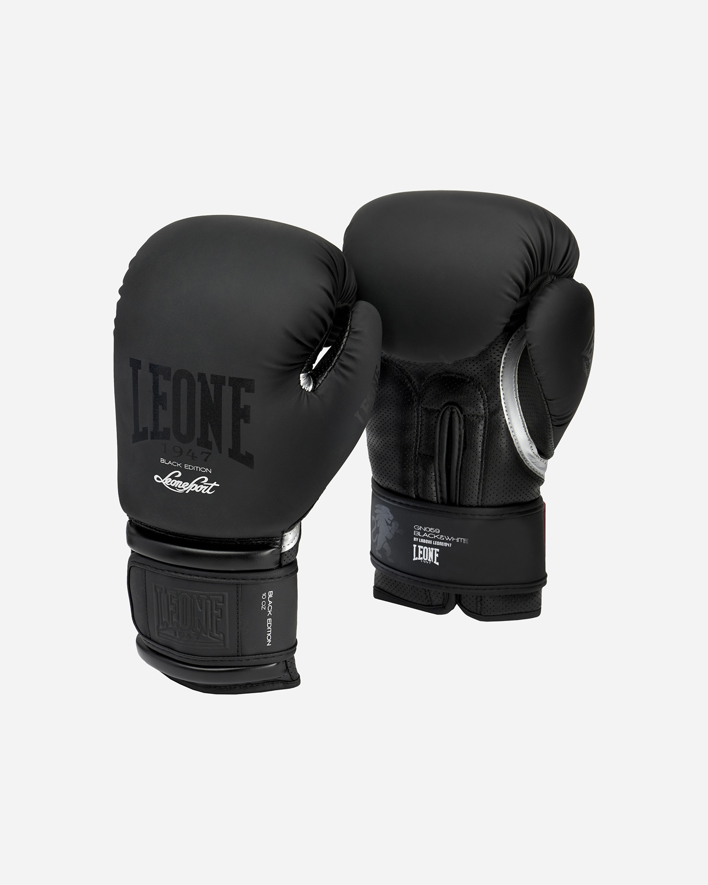 Guanti Leone Čierna a biela GN059-16OZ