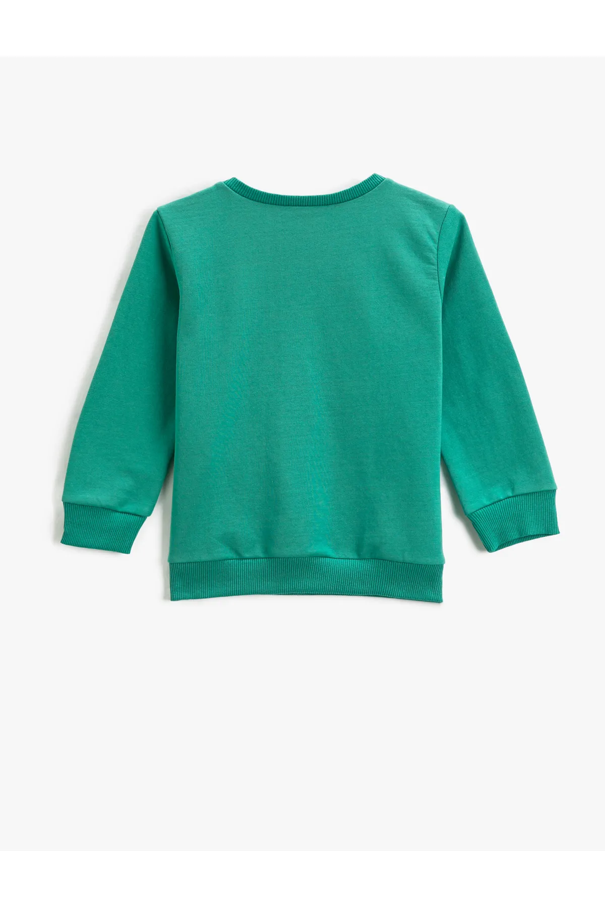 Koton  Sweatshirt mit Dinosaurier-Aufdruck, langärmlig und Rundhalsausschnitt