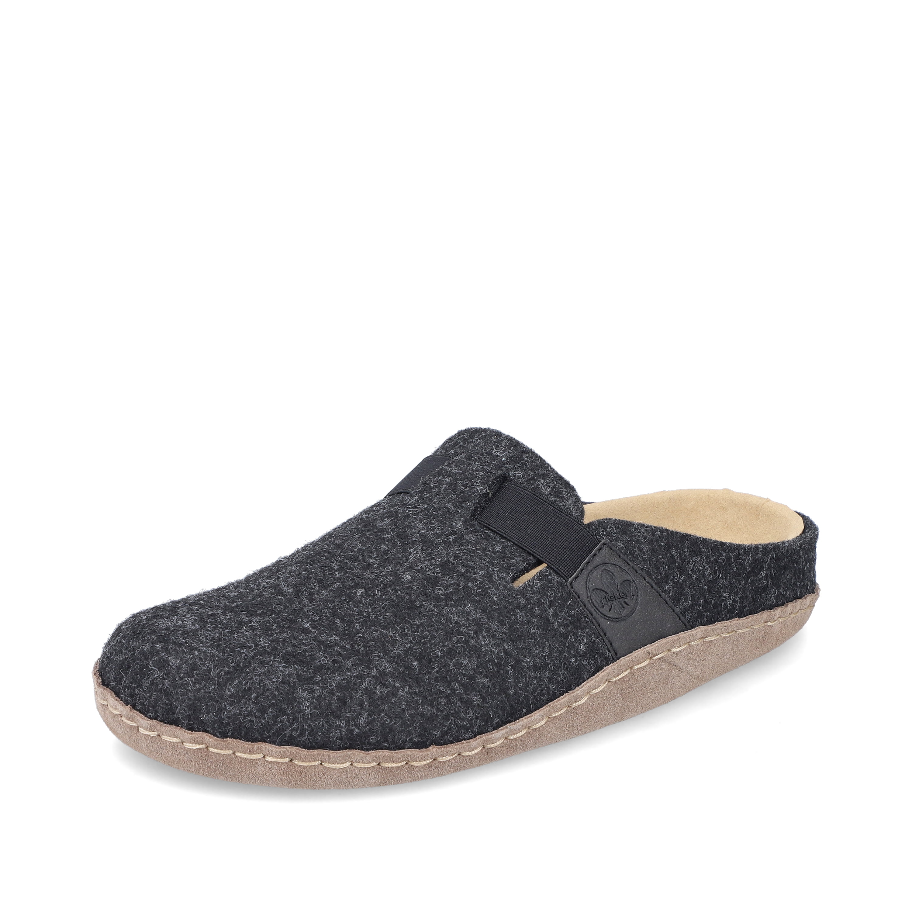 Rieker Damen Clogs asphaltschwarz