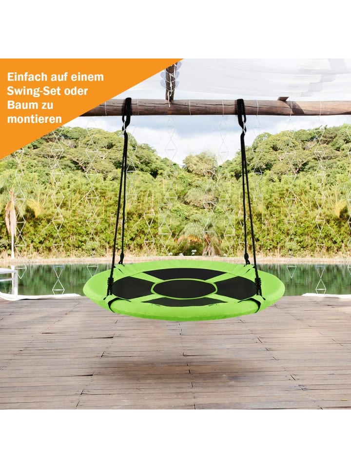 COSTWAY Nestschaukel φ100cm in Grün günstig kaufen onesize