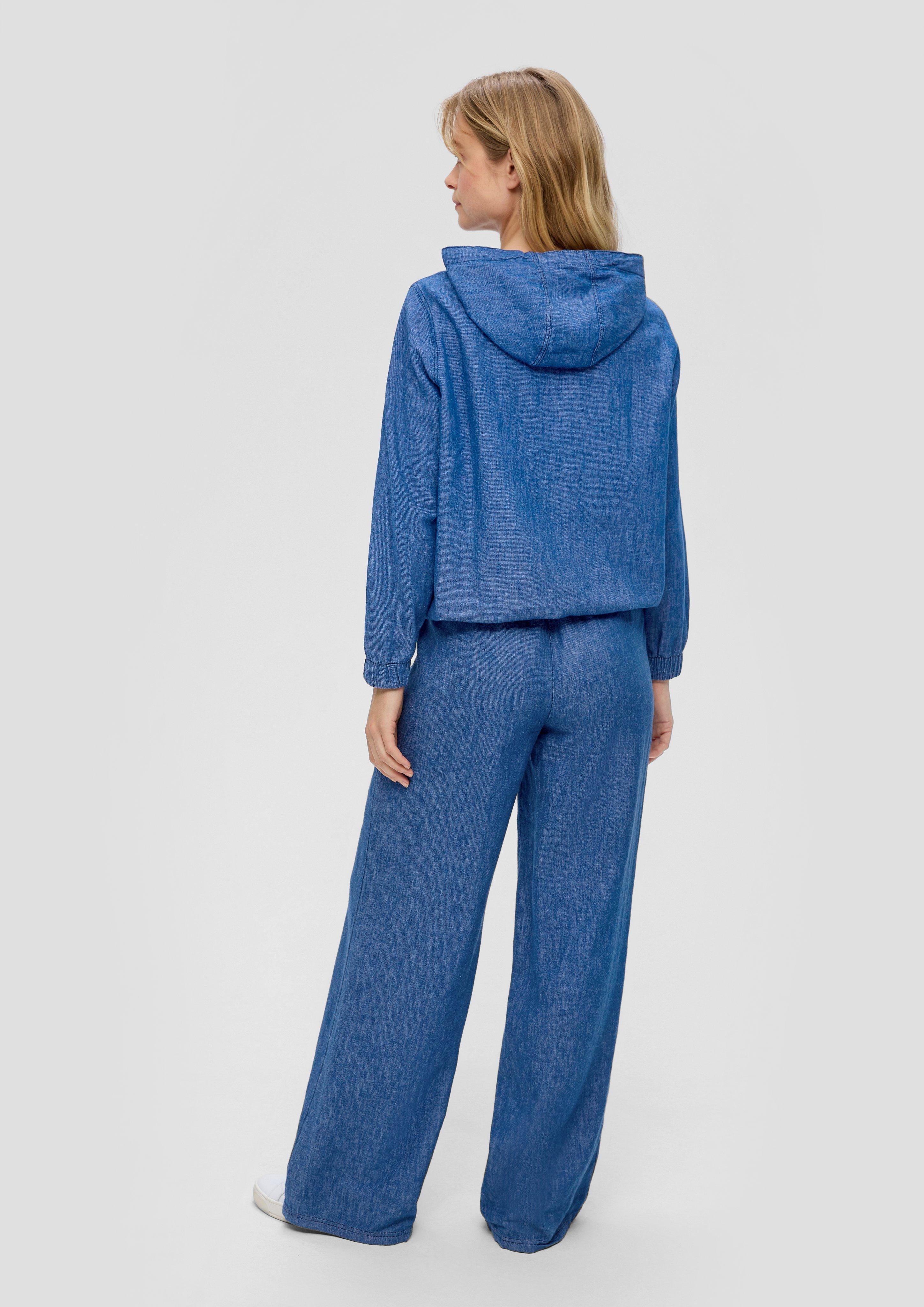Blusen-Hoodie in Denim-Optik  2142316-58Y6