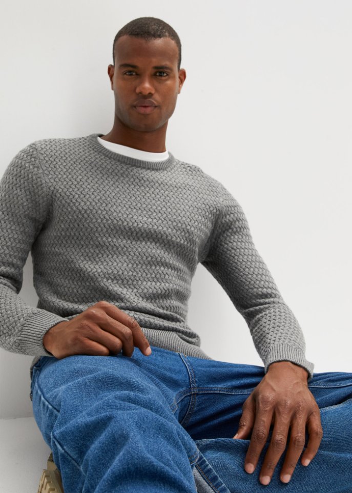 Pullover mit Komfortschnitt