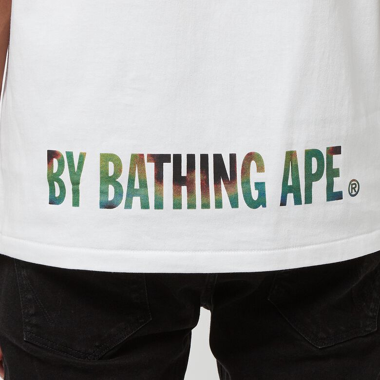 A Bathing Ape Bape Thernography Ape Face Tee M white