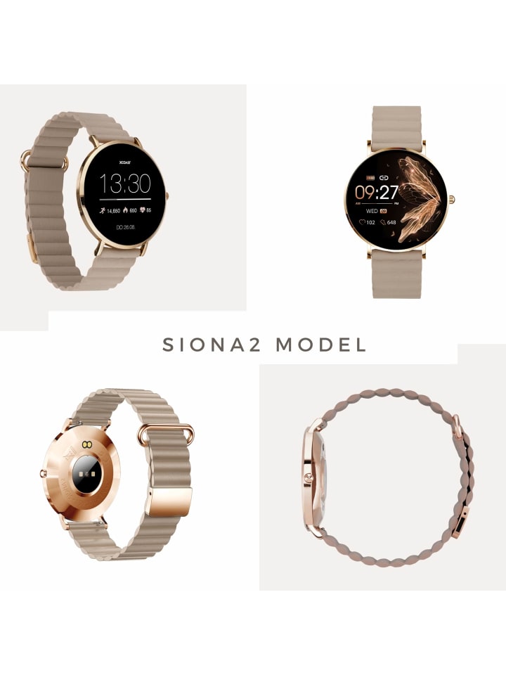 XCOAST Smartwatch SIONA 2 Wave Sand günstig kaufen onesize