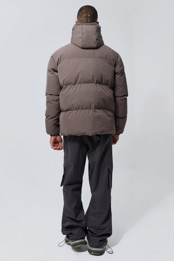 Steppjacke mit Kapuze