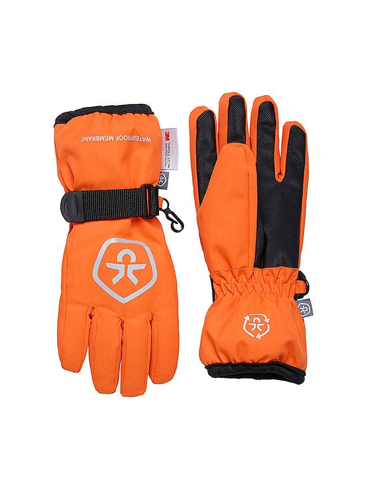 Color Kids Ski-/ Snowboardhandschuhe in Orange günstig kaufen 128-140