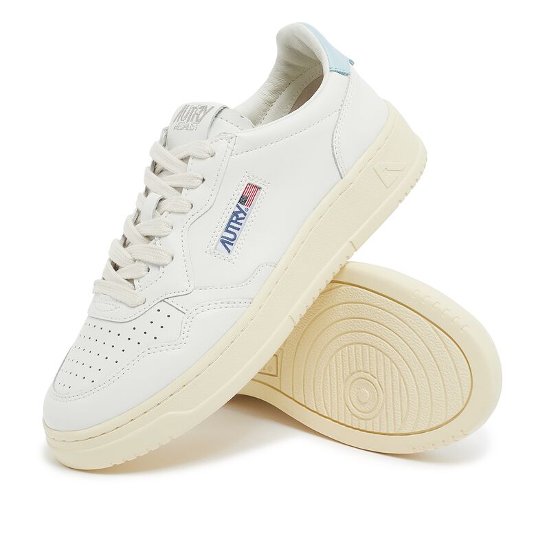 Autry Wmns Medalist Low leat/leat wht/str blue