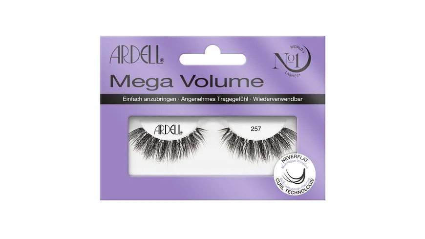 ARDELL Mega Volume 257 - Bandwimpern Schwarz