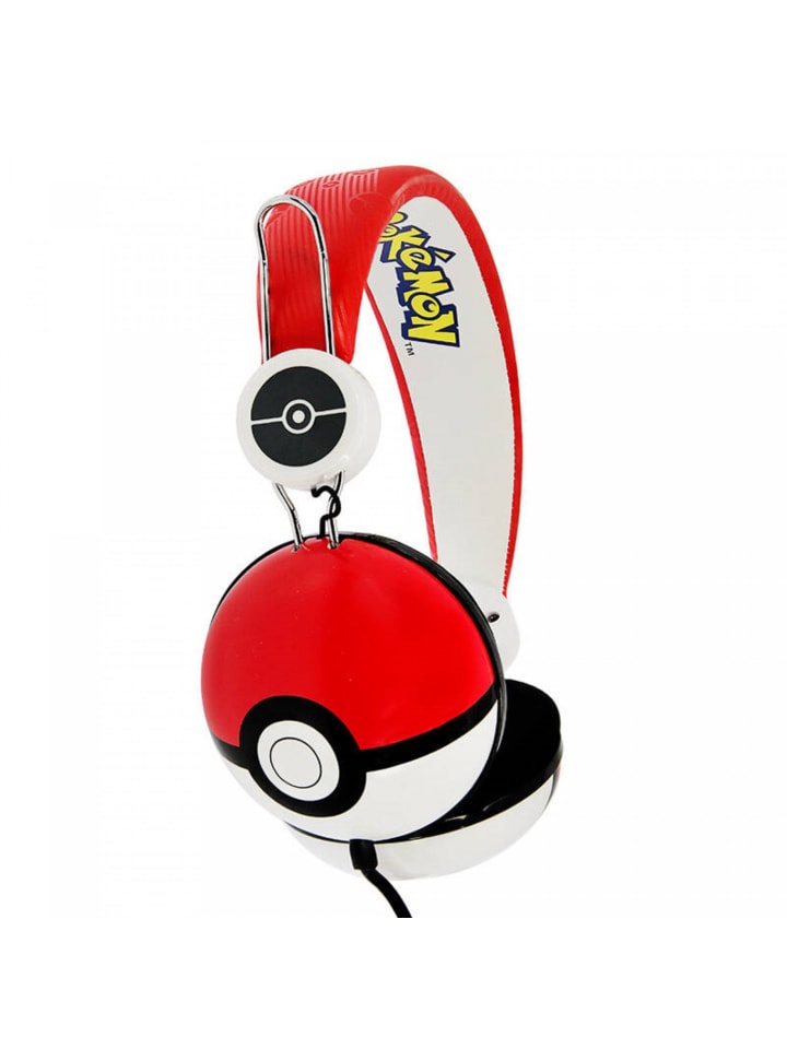 COFI 1453 Kabelgebundene Kopfhörer für Kinder OTL Pokemon Pokeball in Rot günstig kaufen onesize