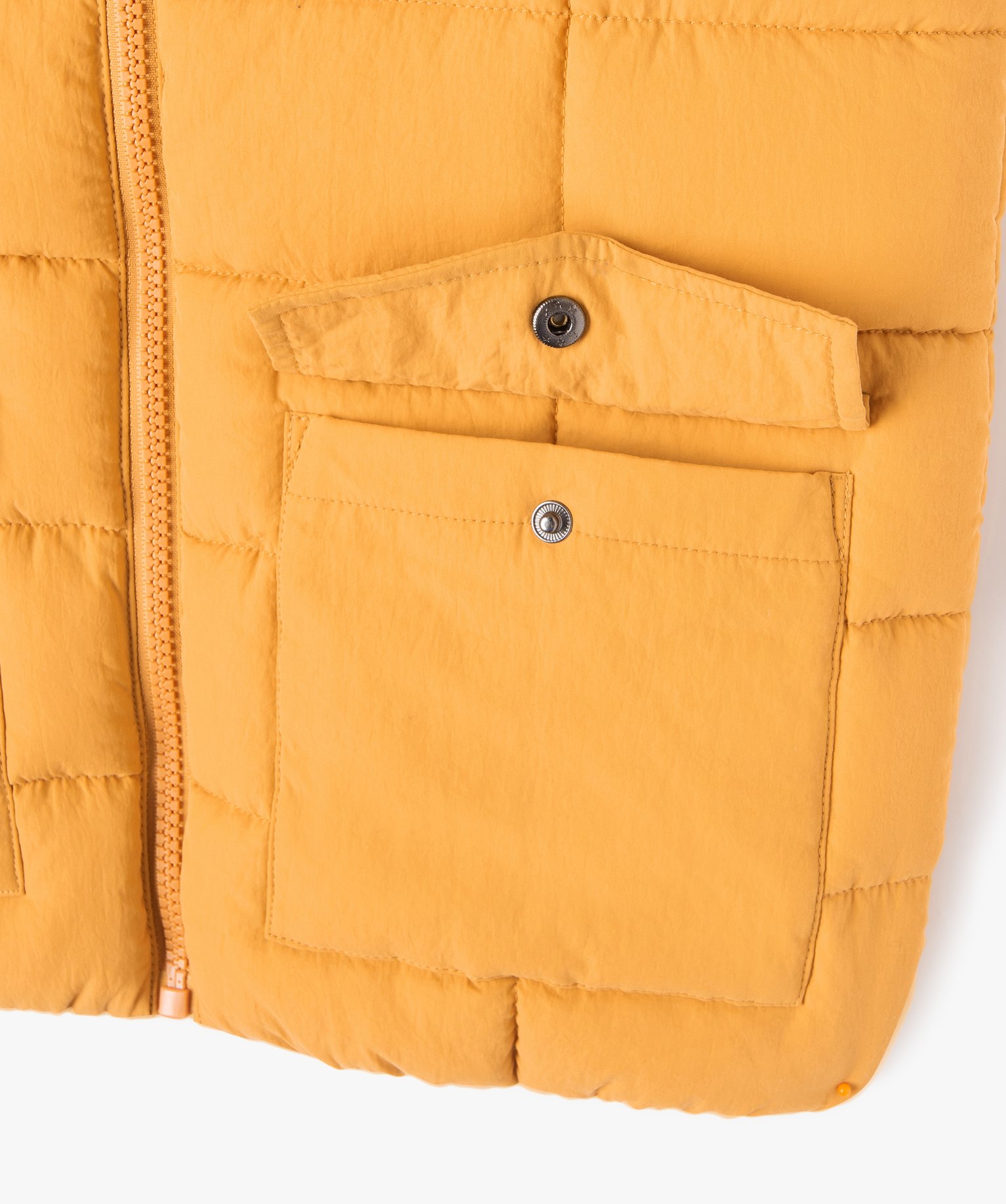 Blouson matelassé sans manches Garçon jaune | GEMO