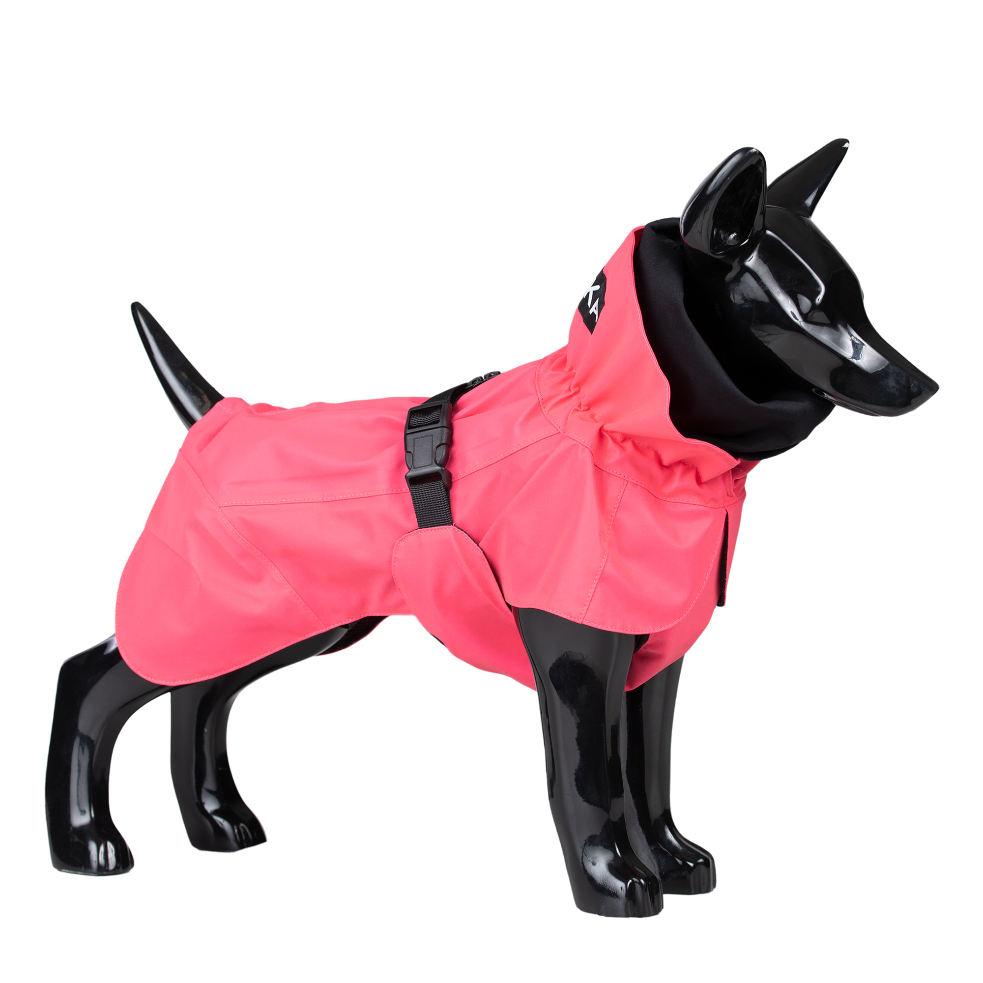 Paikka Hundemäntel Paikka Visibility Raincoat Lite hot pink 25 cm