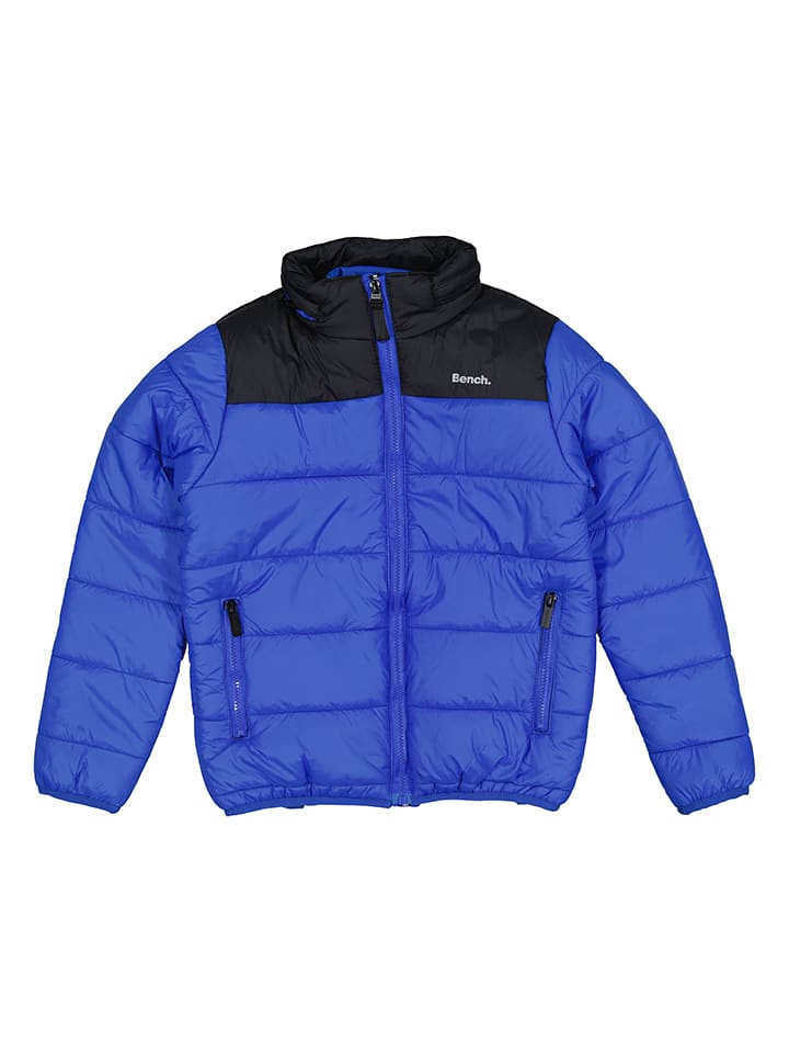Bench Steppjacke in Blau/ Schwarz günstig kaufen