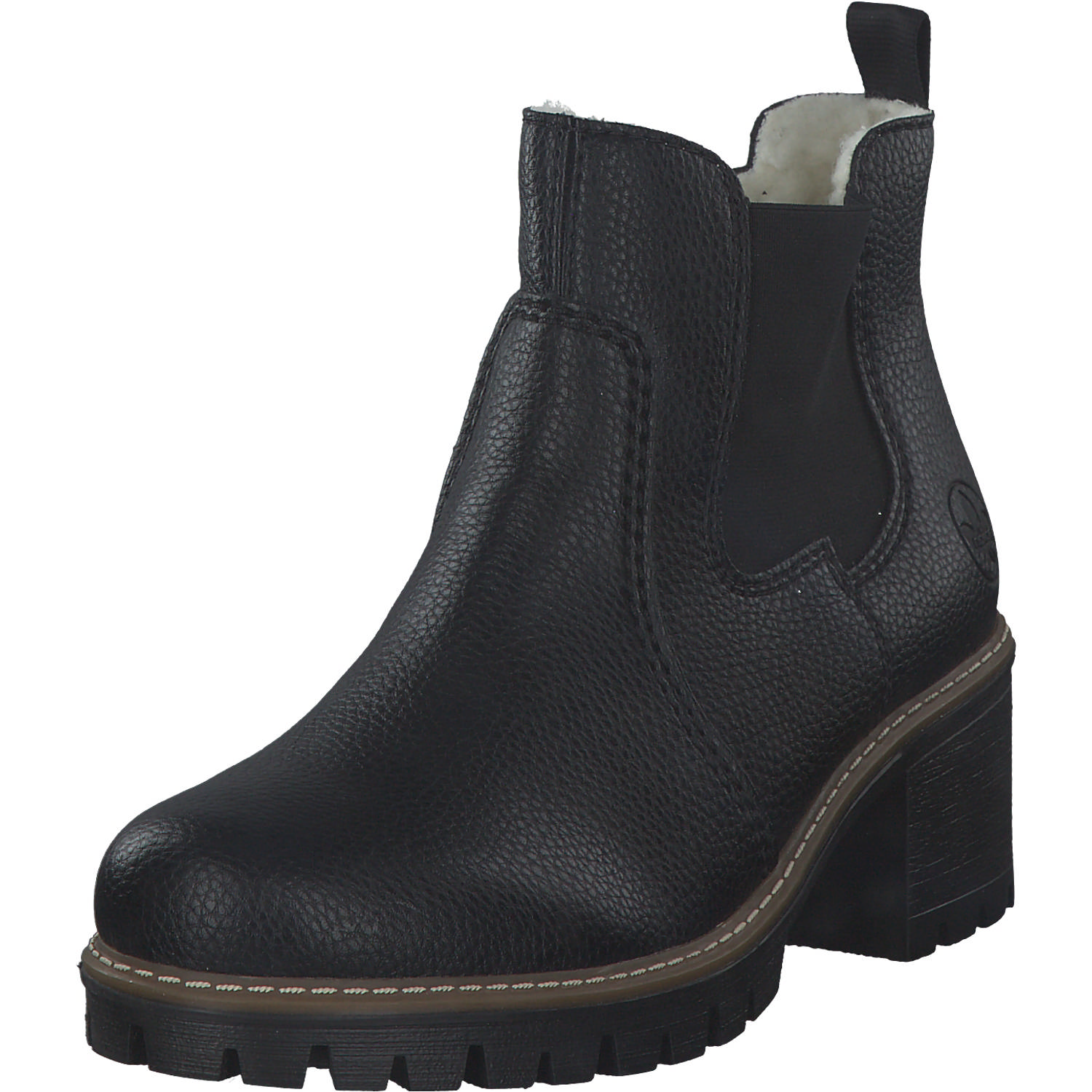 Rieker Y8650, Chelsea Boots, Damen, schwarz