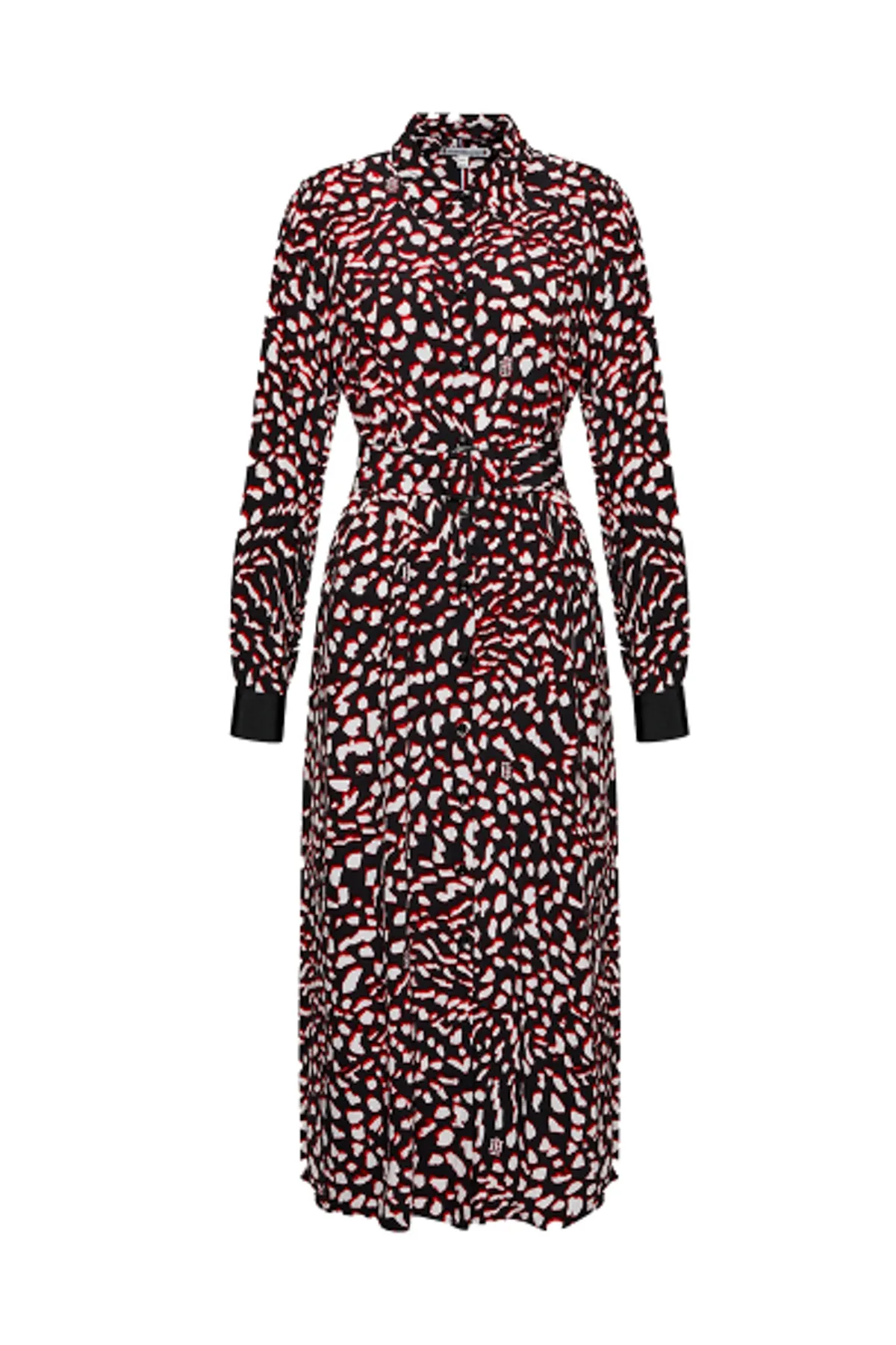 Tommy Hilfiger  Kleid Damen/Mädchen NERO MULTI