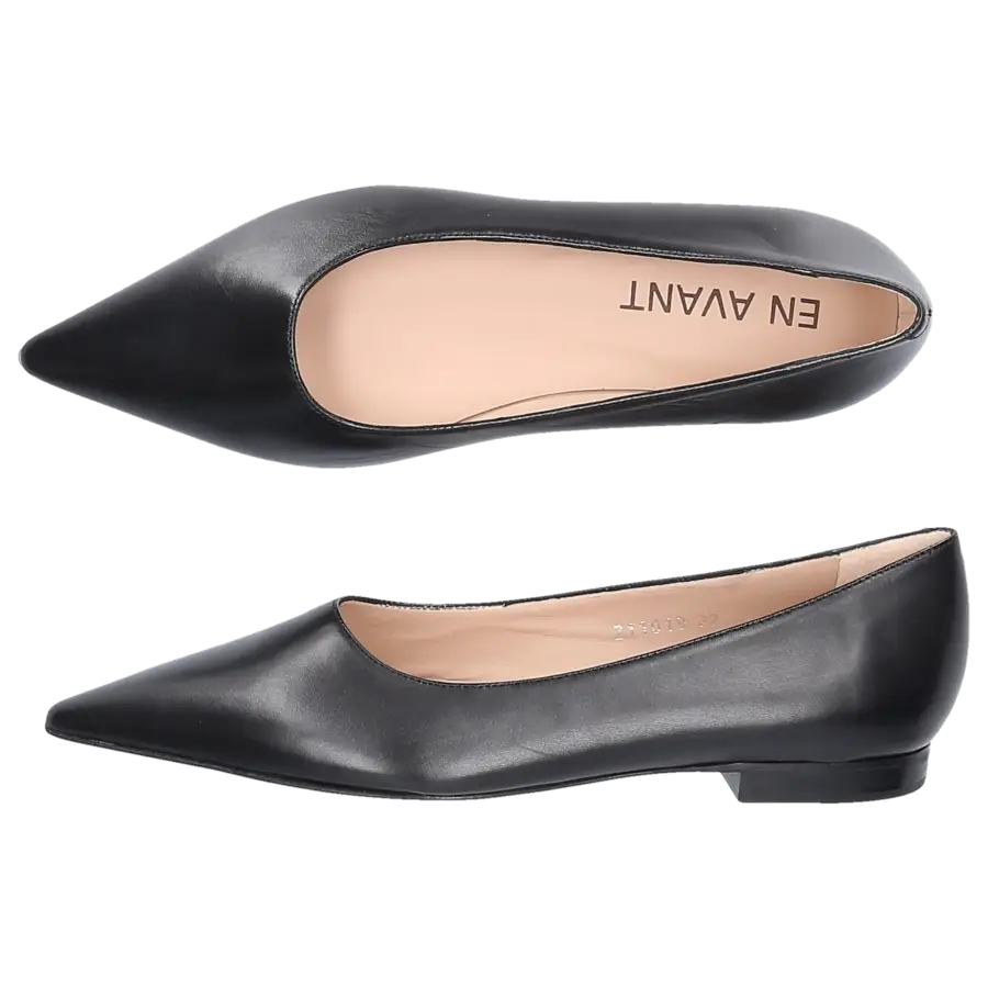 EN AVANT - Ballerinas X211019N Kalbsleder - schwarz