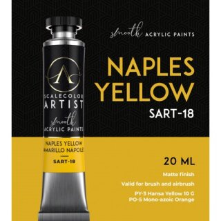 Artist Scale Color: Yellow Naples (20ml)