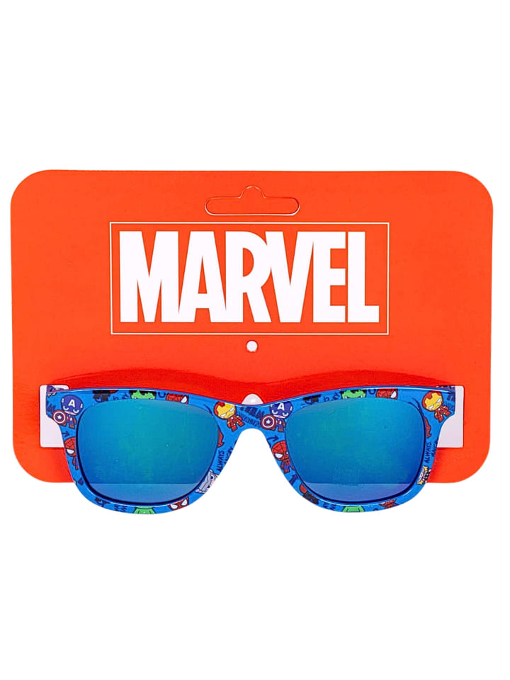 Avengers Sonnenbrille mit  Spiegeleffekt  Avengers in Blau günstig kaufen onesize