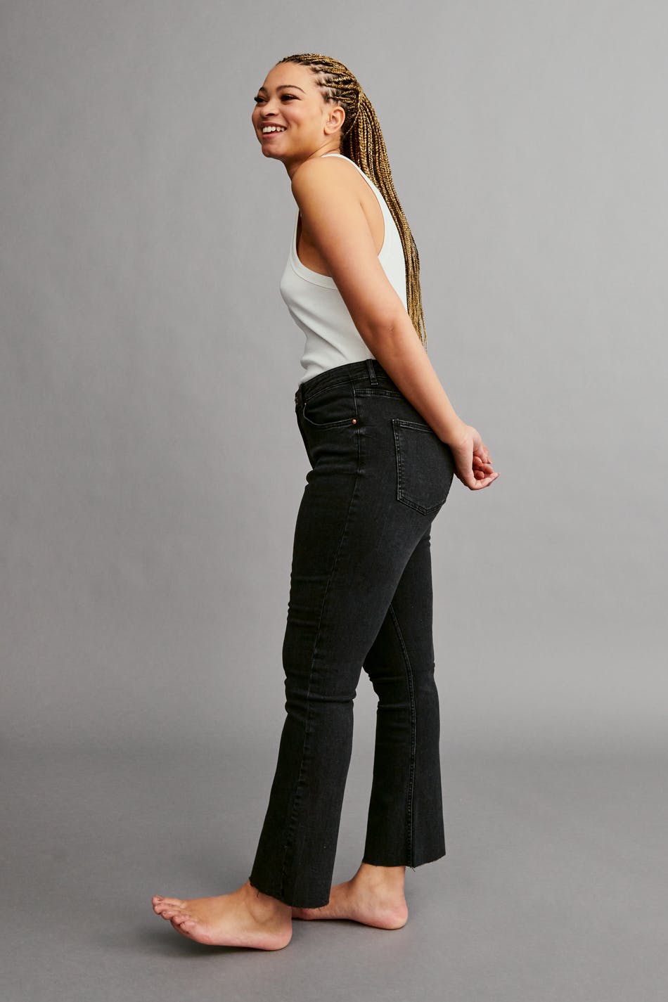 Kick flare jeans