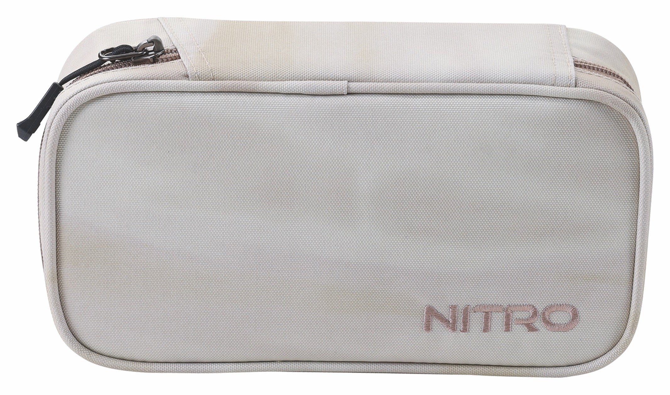 NITRO Federtasche Pencil Case XL, True Black, in kompaktem Format