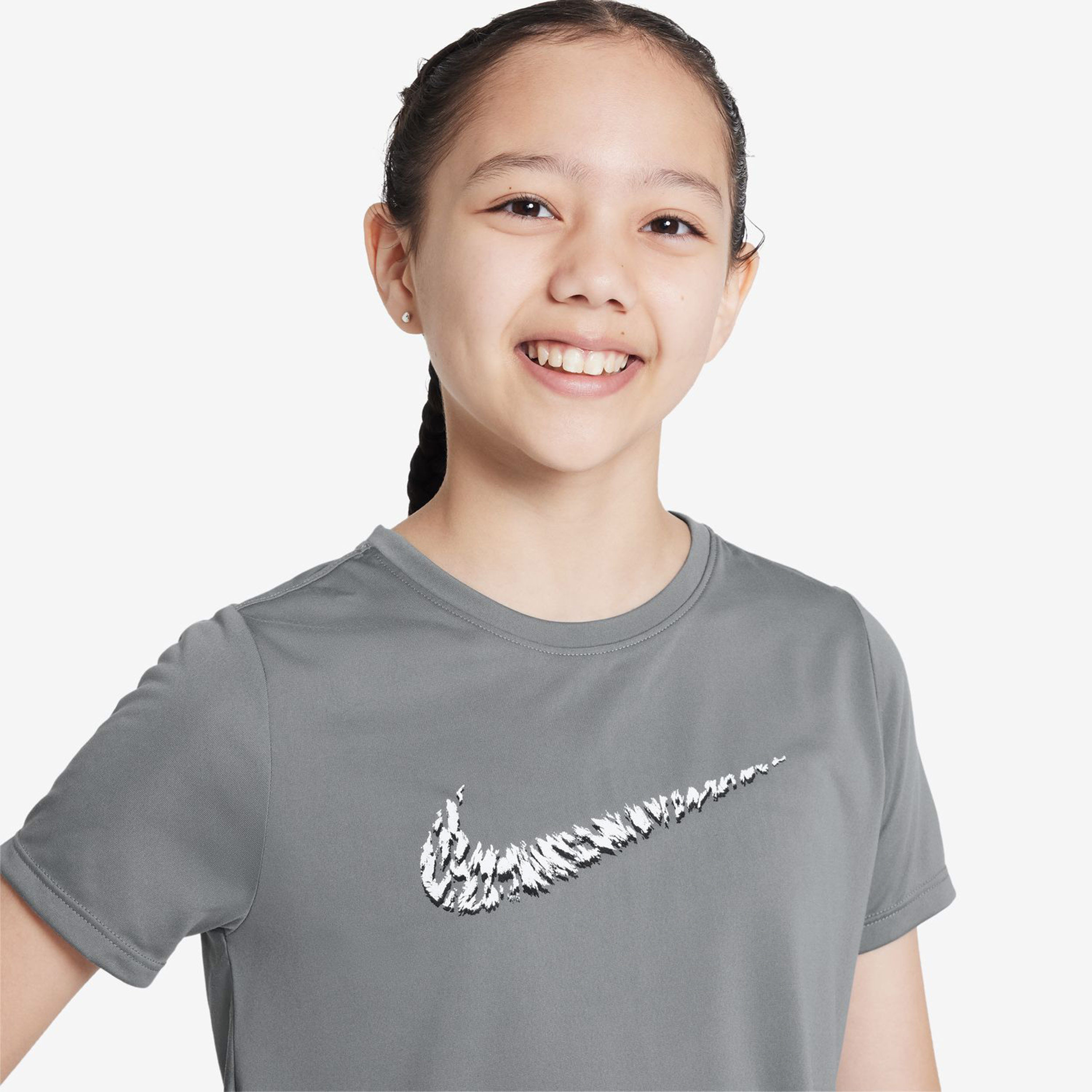 One GX VNR T-Shirt Mädchen - Grau
