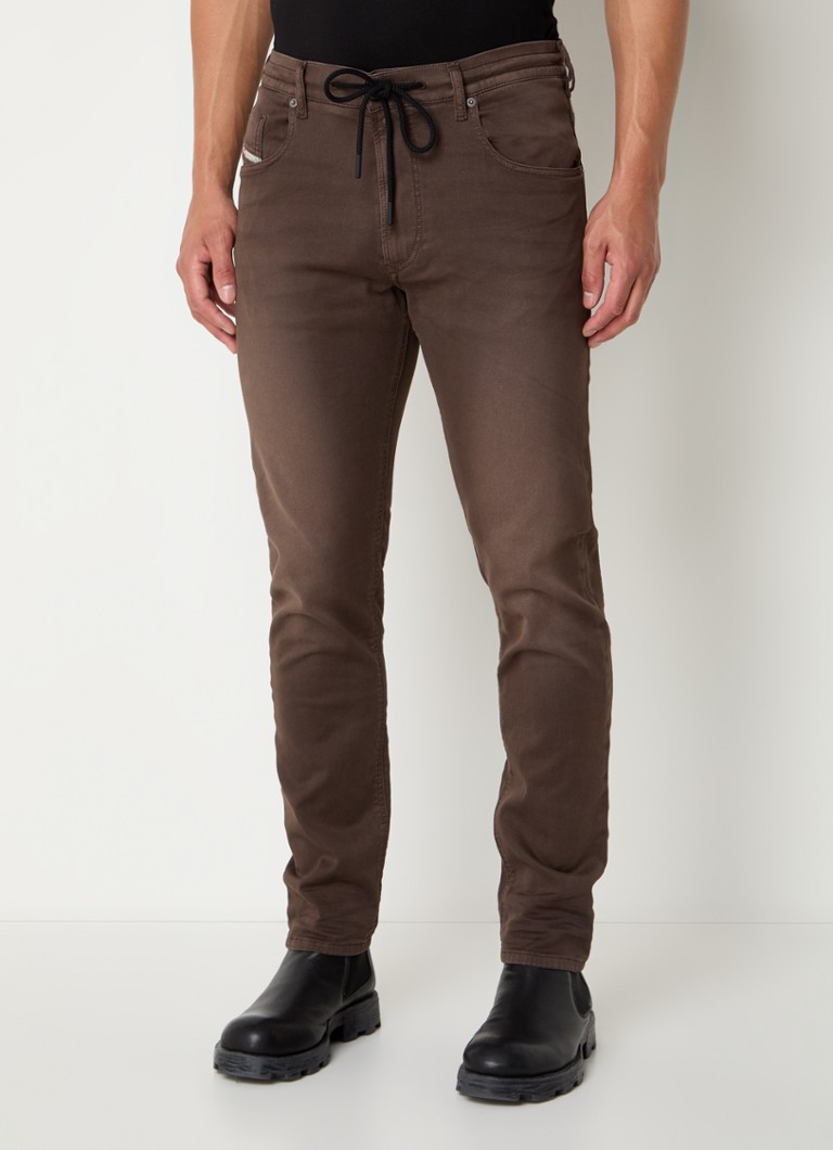 Pantalon Diesel 2032 D-Krooley coupe slim avec cordon de serrage