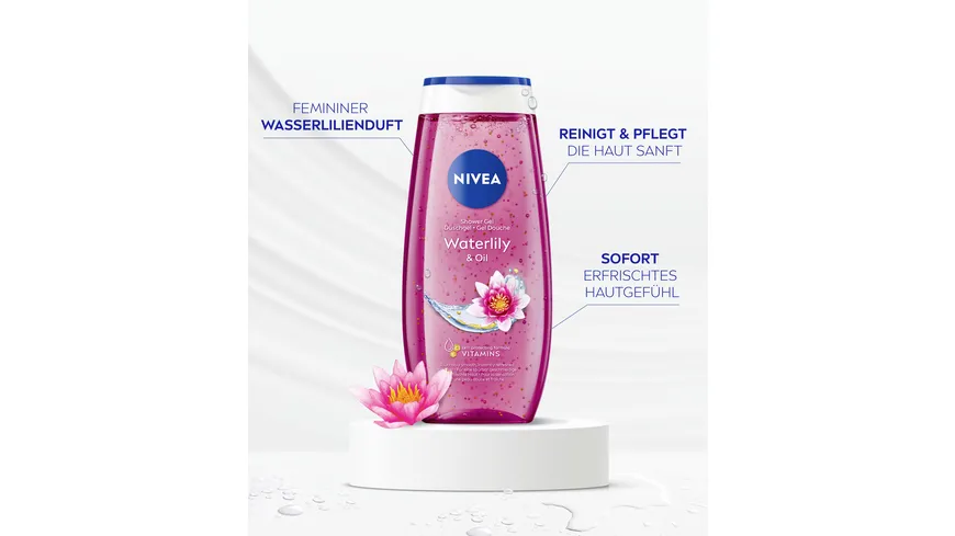NIVEA Pflegedusche Waterlily & Oil 250 ml