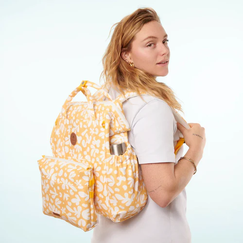 Yellow Arles diaper bag