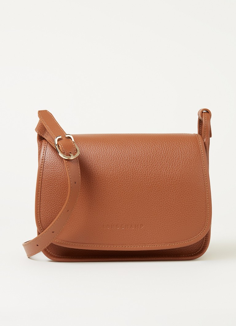 Longchamp Le Foulonné crossbody bag M made of leather