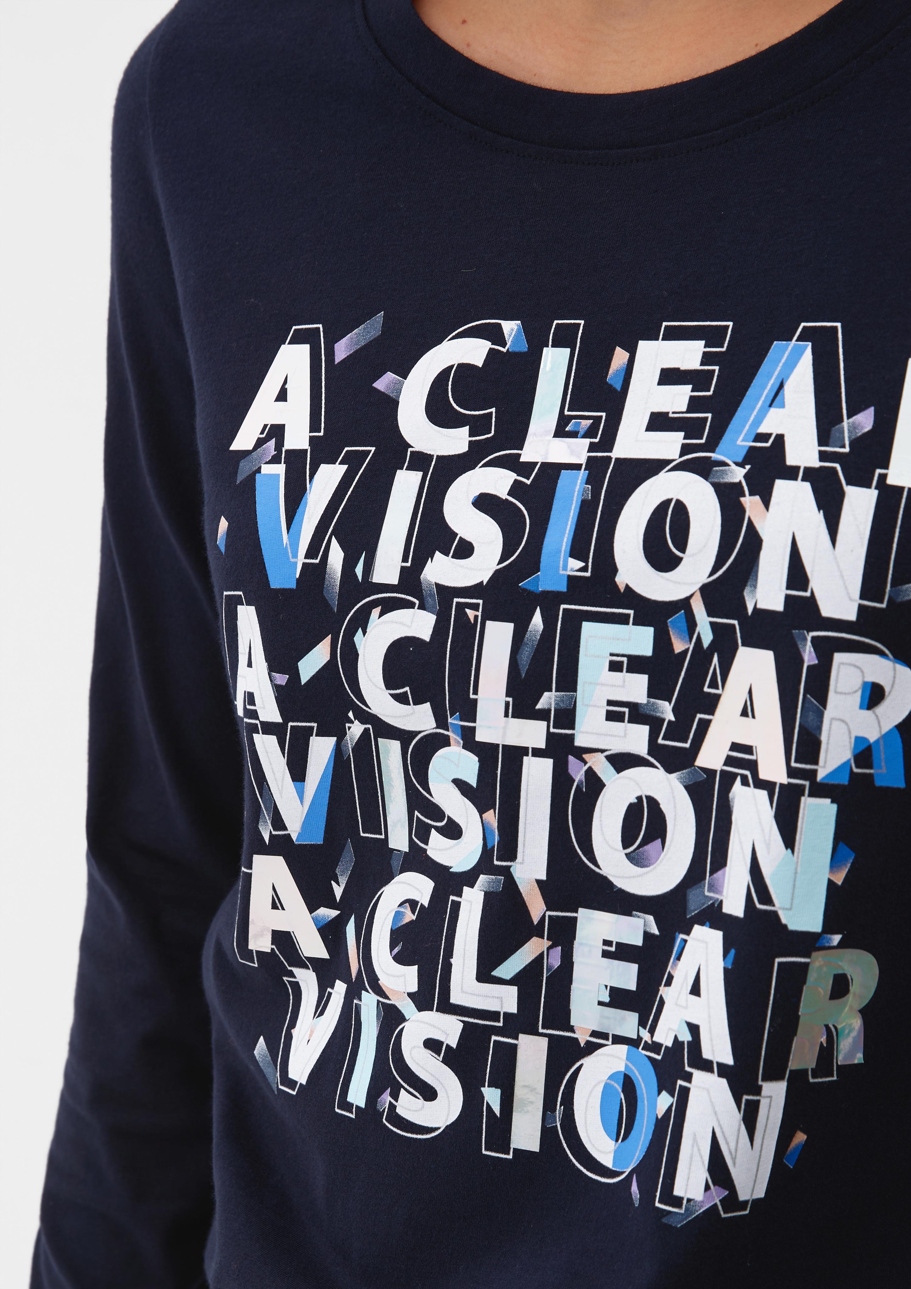 Longsleeve mit Effektprint  2126452-59D1