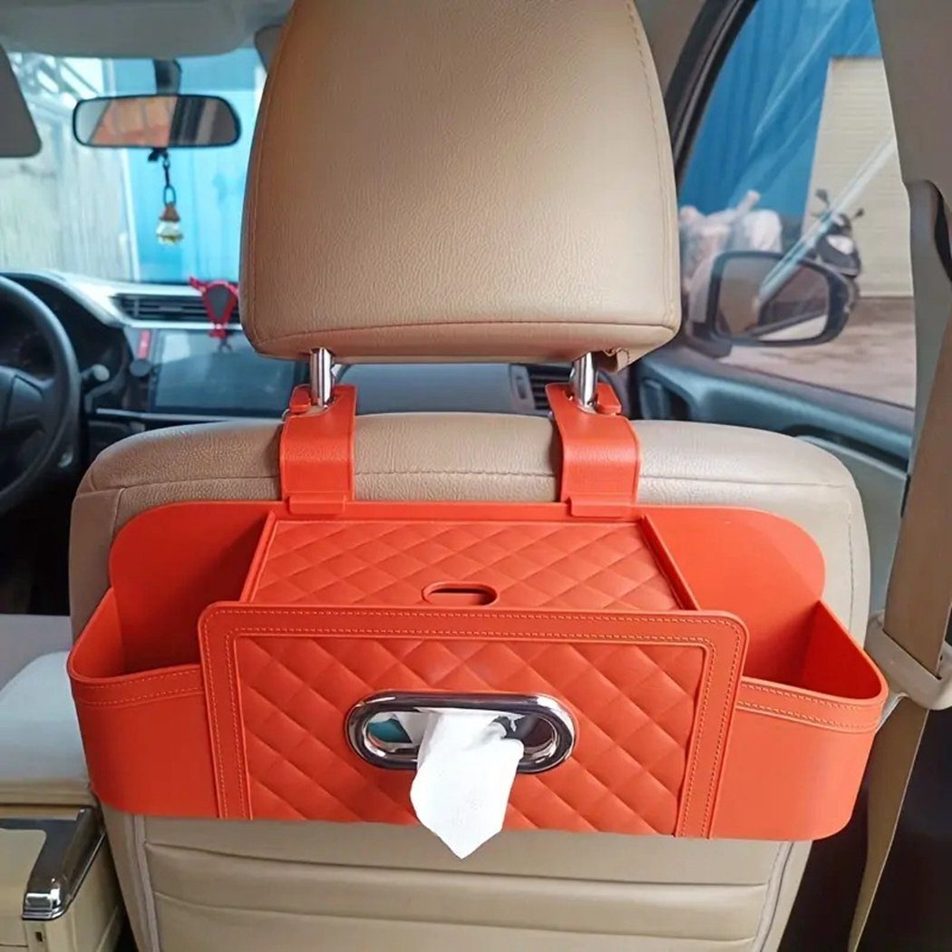 TUABUR Auto-Rückenlehnentasche Auto Sitz Zurück Lagerung Box Auto Multi-funktionale Lagerung Box