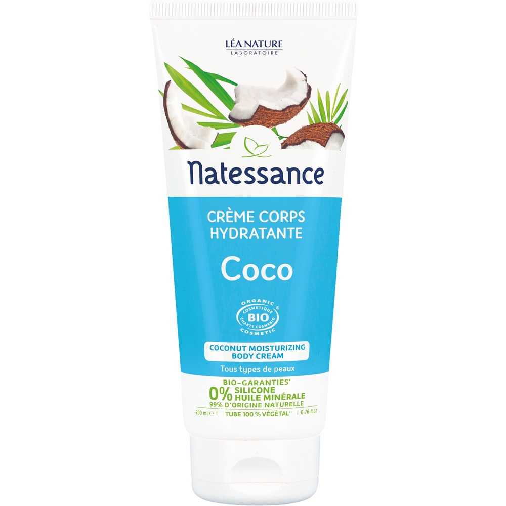 natessance Crème corps hydratante¹ Coco Crème corps
