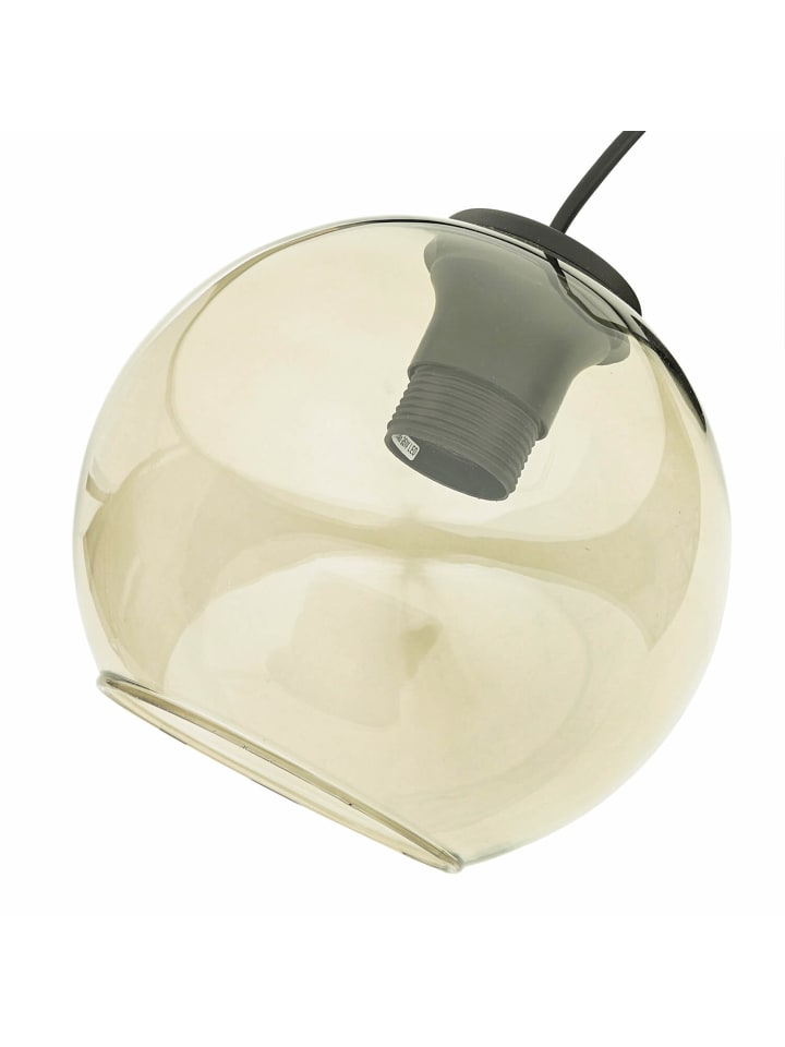 Licht-Erlebnisse Wandlampe in Schwarz Rauchgrau günstig kaufen onesize