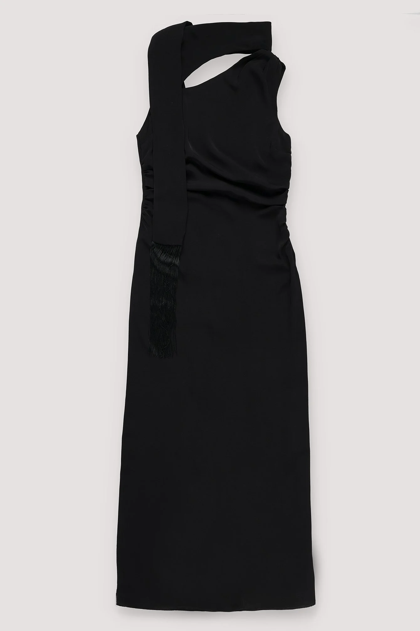Maxikleid mit Schaldetail
