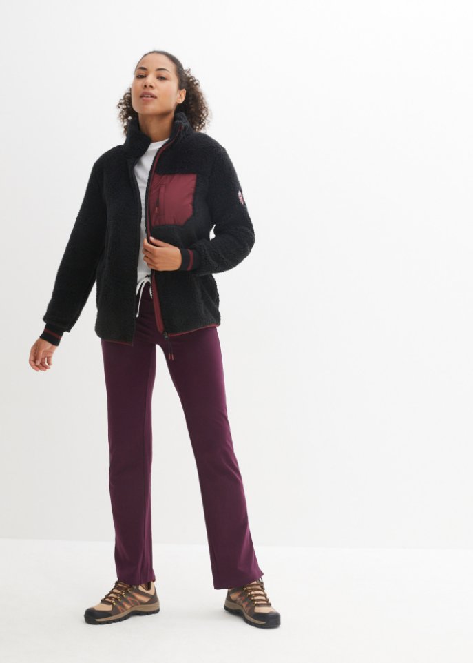 Shirthose aus Stretchmaterial im Doppelpack, gerade geschnitten
