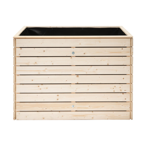 Holz-Hochbeet Asket Natur, L 130 x 70 x 90 cm