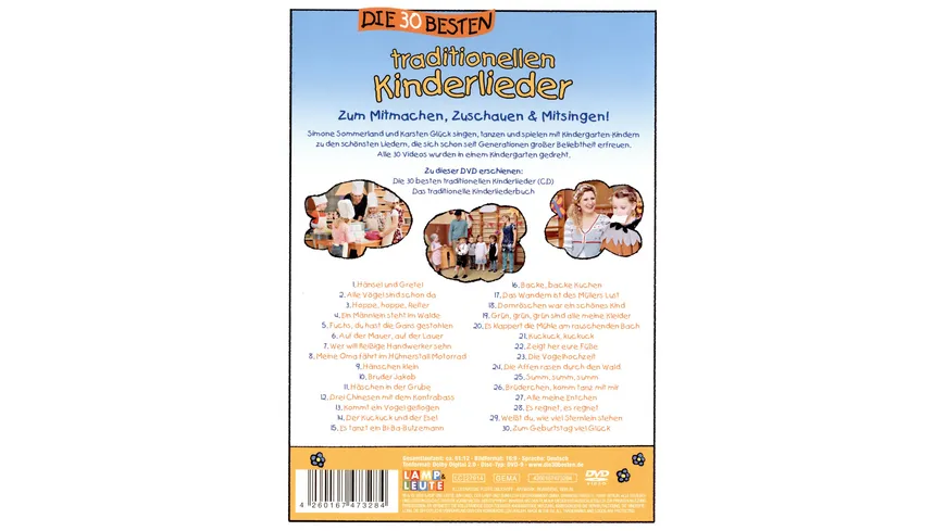 Die 30 besten traditionellen Kinderlieder