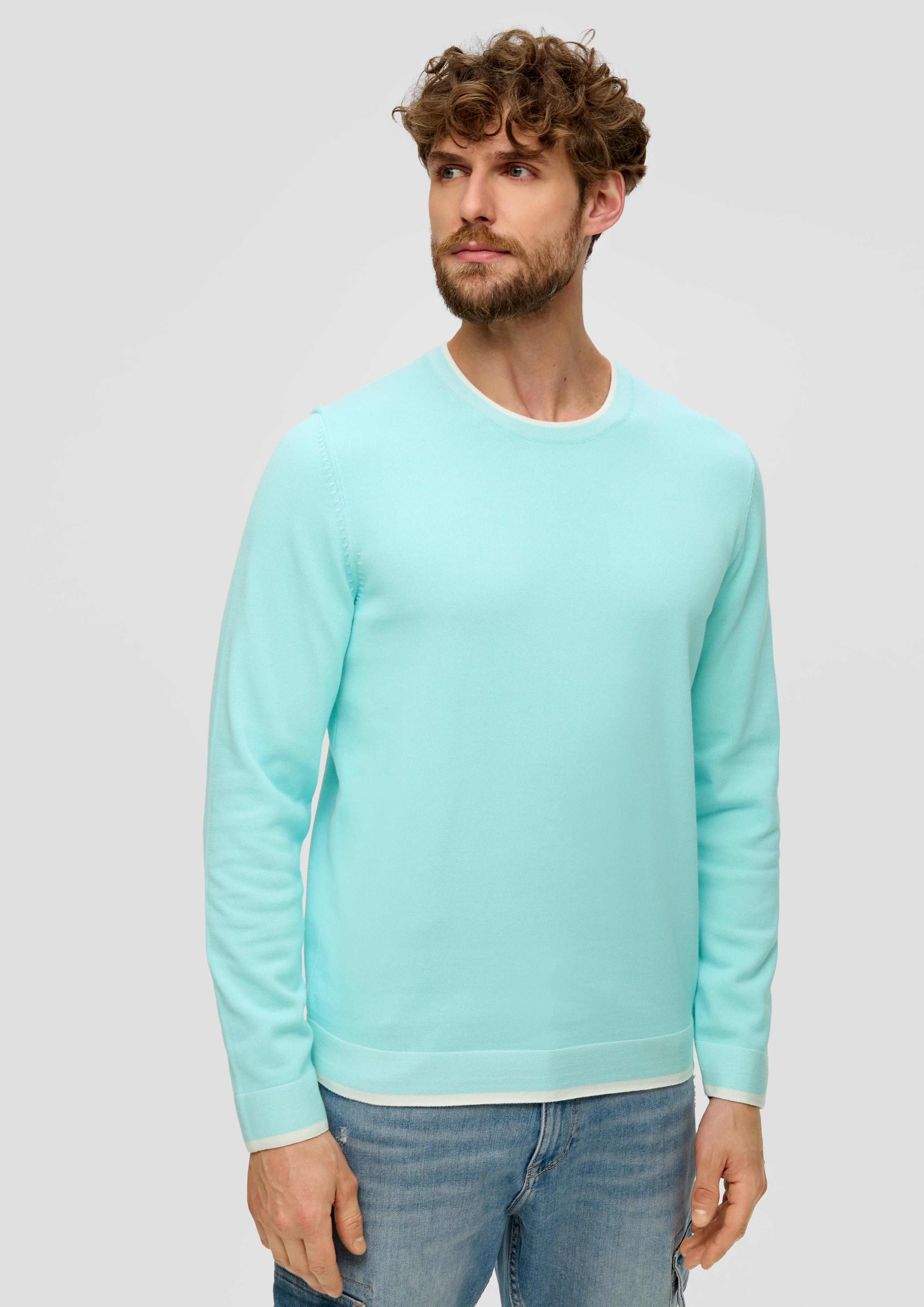Strickpullover in melierter Optik  2144089-60X0