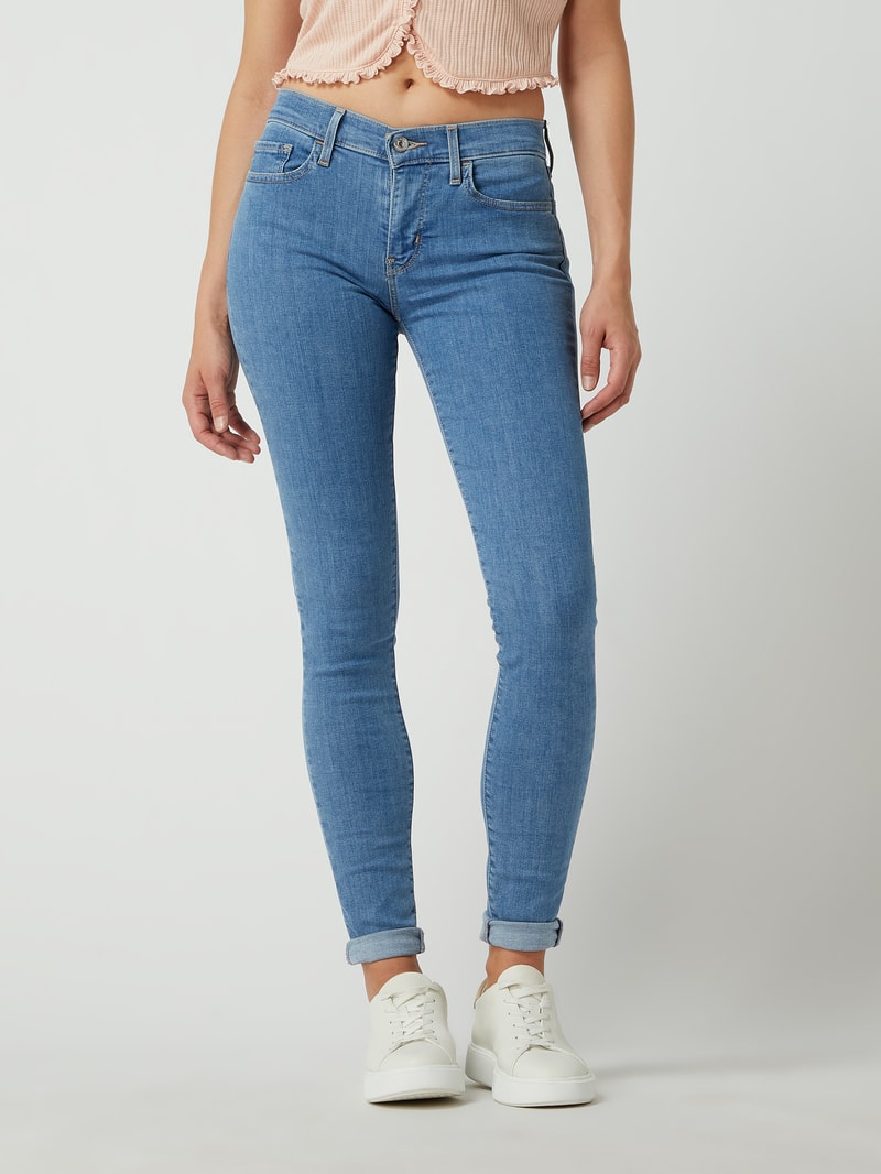 Super Skinny Fit Jeans mit Stretch-Anteil Modell '710' in jeans