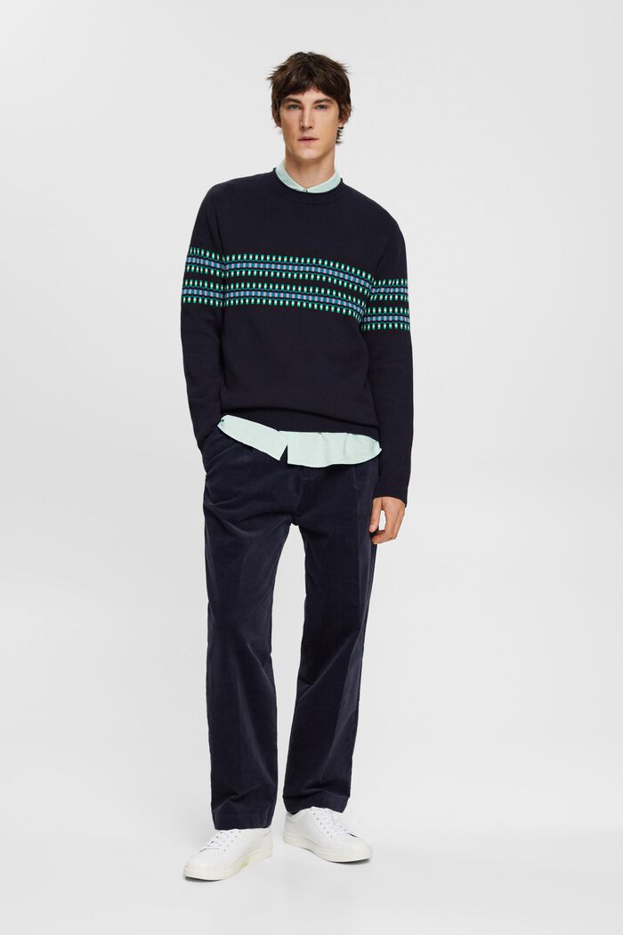 Pullover aus Jacquardstrick