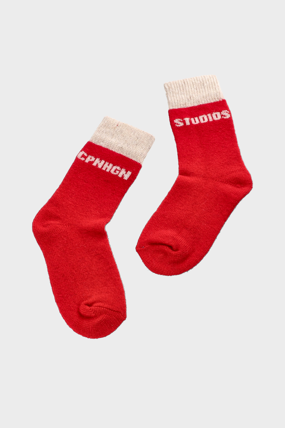 CPH WOOL SOCKS 2 wool mix red