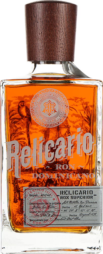 Relicario Ron Dominicano Rum Superior 0,7 Liter im Geschenkkarton