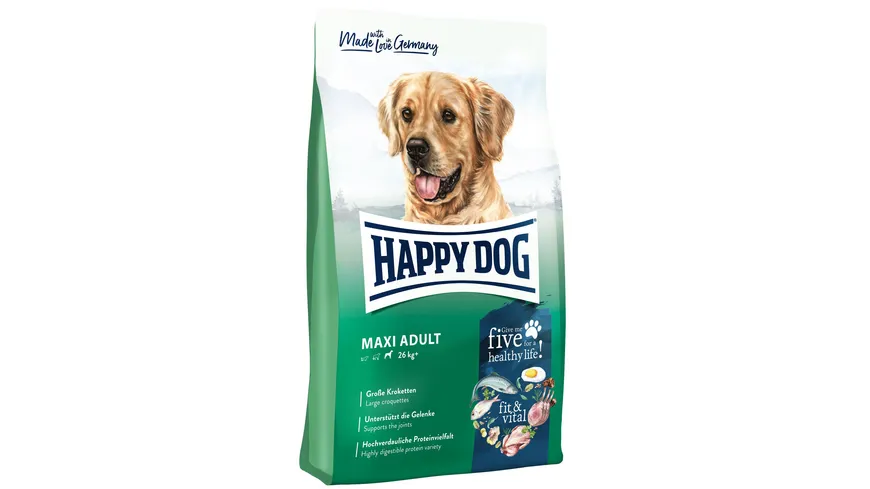 Happy Dog Hundetrockenfutter Supreme fit & vital Maxi Adult 1kg 1 kg