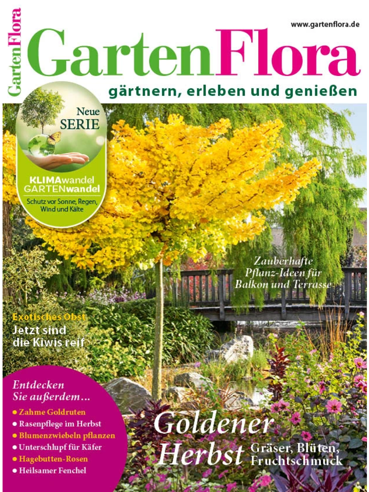 Hubert Burda Media 12 x GARTENFLORA Zeitschrift (Gutschein für Jahres Abo) günstig kaufen onesize