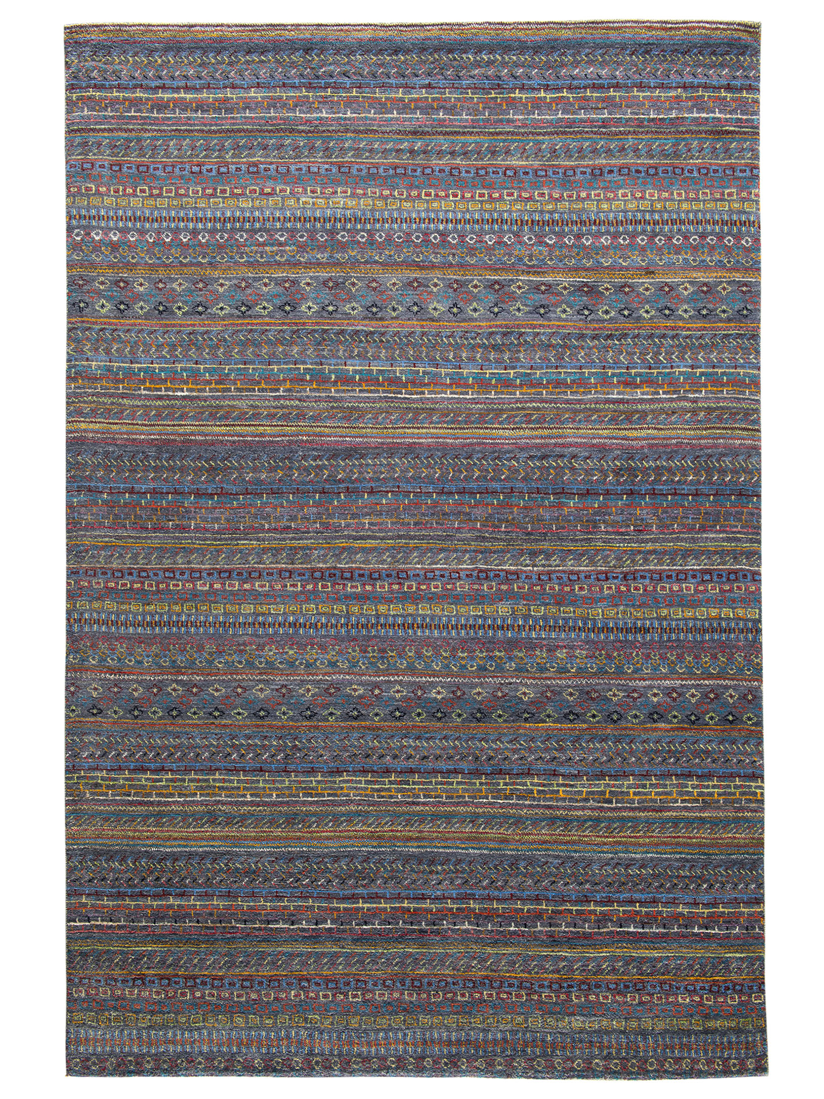 Contemporary Gabbeh ca. 197 x 304 cm, Unikat / Einzelstück